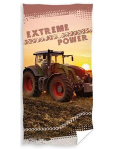 TipTrade Osuška Traktor na poli 70x140 cm