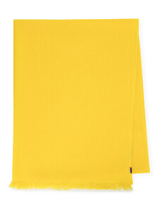 Elegantní dámská šála s jemnými třásněmi Wittchen, žlutá, polyester