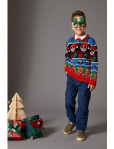 Koton Boys' Multicolored Sweater