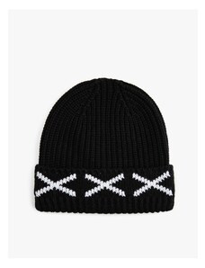Koton Patterned Elastic Knitted Hat