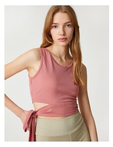 Koton Yoga Tank Top with Tie Side Detail