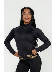 NEBBIA Women's zippered sweatshirt INTENSE Warm-Up Gold/gold