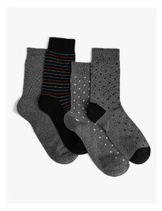 Koton Set of 4 Striped Socks