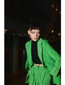 VATKALI Basic Blazer Jacket Green