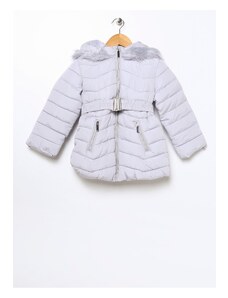 Koton Gray Girls' Coat 3wkg00003aw