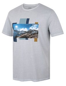 Pánské bavlněné triko HUSKY Tee Skyline M light grey