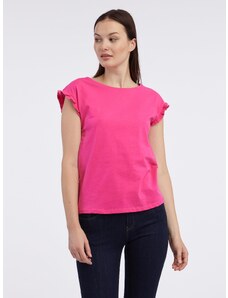 Tmavě růžové tričko ORSAY - Dámské