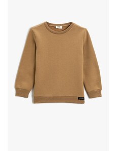 Koton Boys' Camel Hair Sweatshirt