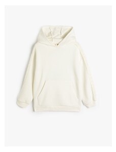 Koton Basic Hooded Sweatshirt Long Sleeve Kangaroo Pocket Raising