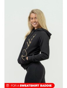 NEBBIA Women's sports hoodie INTENSE Signature Gold/gold