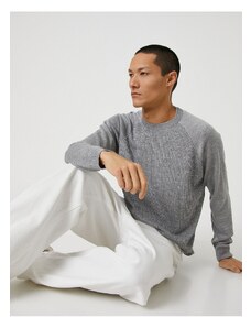 Koton Basic Knitwear Sweater Crew Neck