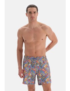 Dagi Lilac Tropical Fruit Des. Medium Shorts