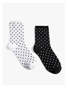 Koton Polka Dot 2-Pack Sock Set