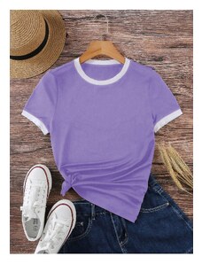 Know Unisex Lilac Combed Cotton Interlock T-Shirt