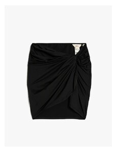 Koton Pareo Skirt Mini Length Gathered