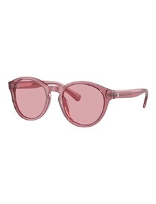 Dětské sluneční brýle Polo Ralph Lauren růžová barva, 0PP9505U