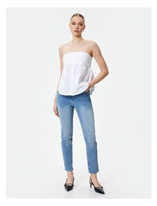 Koton Slim Fit Jeans Elastic Standard Waist - Eve Slim Jeans
