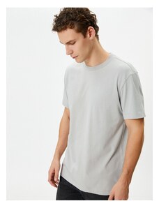Koton Men's Gray T-Shirt - 4sam10160hk