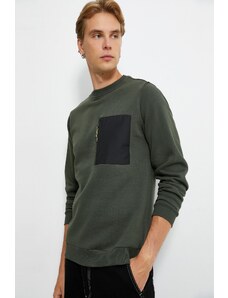 Koton Men's Khaki Sweatshirt