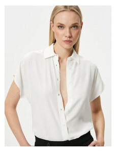 Koton Short Sleeve Shirt Buttoned Regular Fit