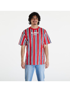 Pánské tričko Karl Kani Retro Striped Tee Red/ Navy/ Off White