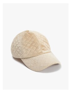 Koton Cap Hat Velvet Quilted