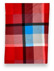 Supersoft Luxusní mikroflanelová deka červené barvy 150x200cm 02