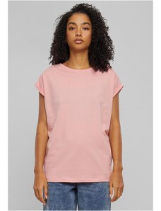 UC Ladies Dámské tričko Extended Shoulder Tee - růžové