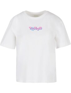 Miss Tee Dámské neonové tričko Tokyo Dragon - bílé