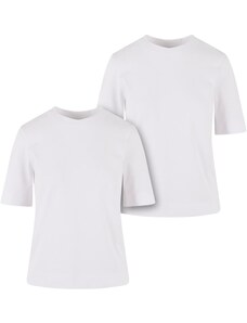 UC Ladies Dámské tričko Classy Tee - 2 Pack bílé+bílé
