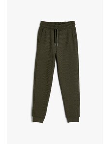 Koton Basic Jogger Sweatpants with Pockets Tie Waist