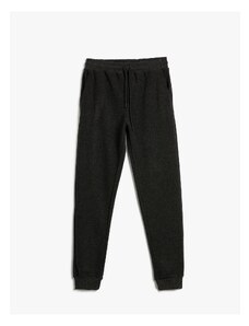 Koton Jogger Sweatpants Laced Waist Pocket Detailed