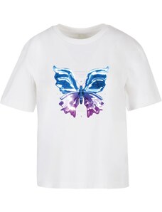 Miss Tee Dámské tričko Chromed Butterfly Tee - bílé