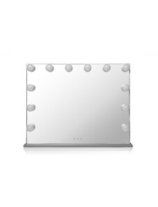 MMIRO, L609, Hollywoodské make-up zrcadlo s osvětlením 72 x 56,3 cm | stříbrná