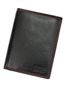 Pánská kožená peněženka Wild 125601 černá / červená