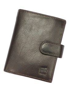 Pánská kožená peněženka Nordee ADL02-N4L-VT hnědá