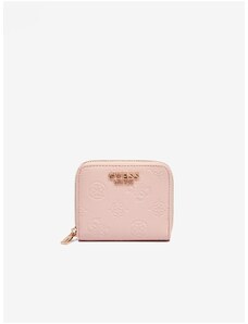 Světle růžová dámská peněženka Guess Jena - Dámské