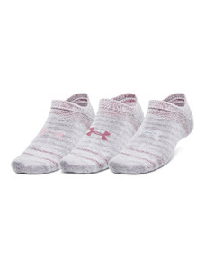 UNDER ARMOUR UA Essential No Show 3pk-WHT White 100