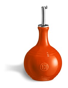 Emile Henry keramická dóza na ocet a olej 0,45 l, oranžová Toscane, 760216