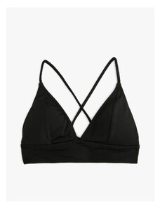 Koton Cross Back Bralette Bikini Top