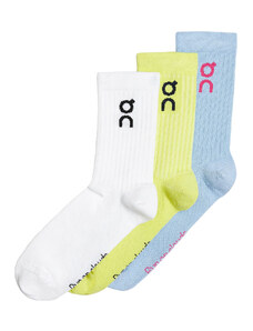 Pánské ponožky On Logo Sock 3-Pack Zest/ Stratosphere