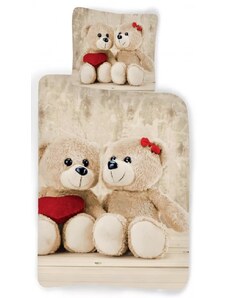 Teddy Bear Dětské bavlněné povlečení Medvidek