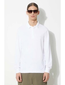 Tričko s dlouhým rukávem Lacoste bílá barva, PH2481