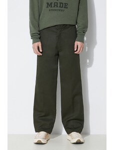 Kalhoty Dickies 874 pánské, zelená barva, jednoduché, DK0A4XK6