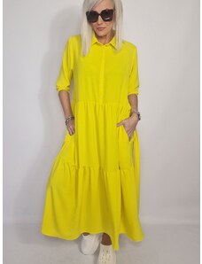 Žluté šaty TWO MOON