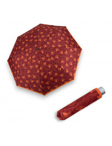 Doppler Mini Light Classic berry ginko - dámský skládací deštník