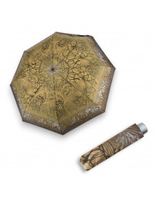 Doppler Mini Light Fashion Brown kytka - dámský skládací deštník