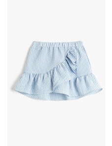 Koton Frilled Mini Skirt with Elastic Waist