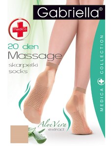 Silonkové ponožky Gabriella Medica 20 Massage code 623