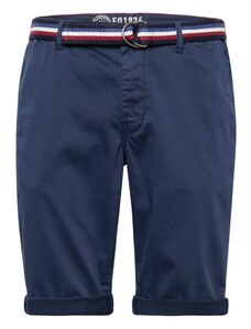 BLEND Chino kalhoty námořnická modř / ohnivá červená / bílá